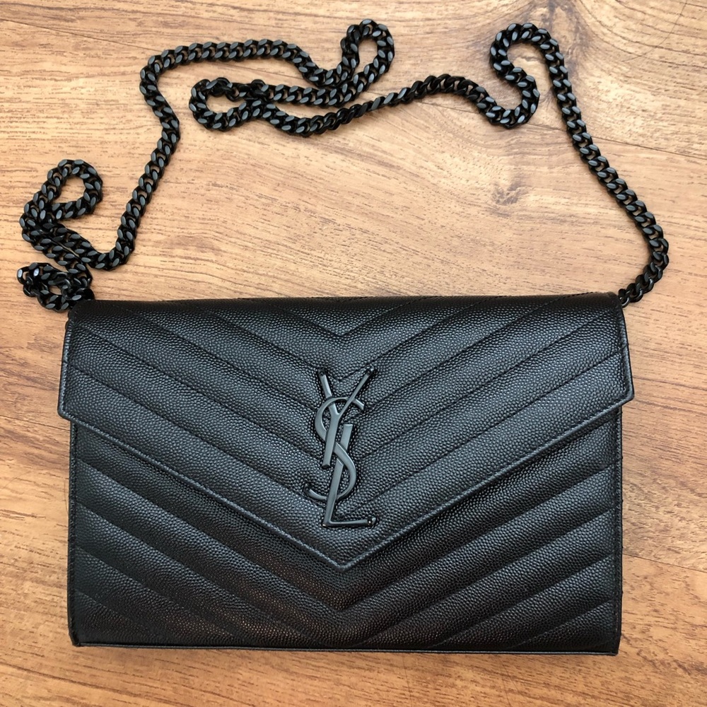 Large YSL Wallet on Chain/WOC